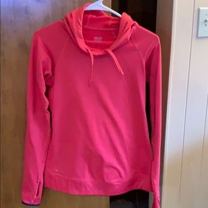 Nike dry fit, insulated hoodie.